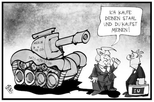 Strafzölle und Aufrüstung Strafzölle und Aufrüstung