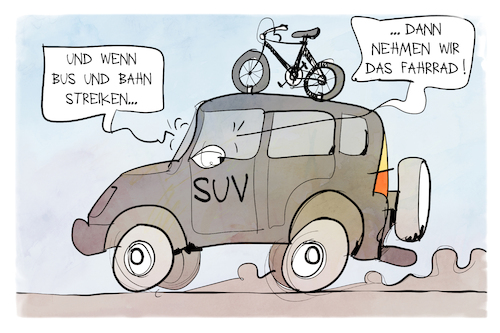 Streik bei Bus und Bahn Streik bei Bus und Bahn
