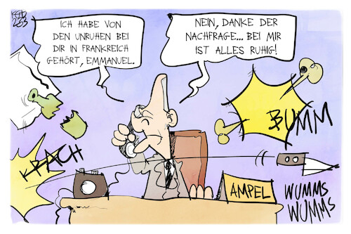 Streik in Frankreich Streik in Frankreich