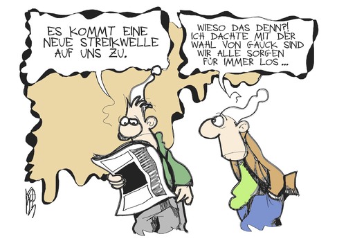 Streikwelle Streikwelle