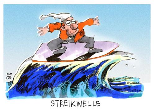 Streikwelle Streikwelle