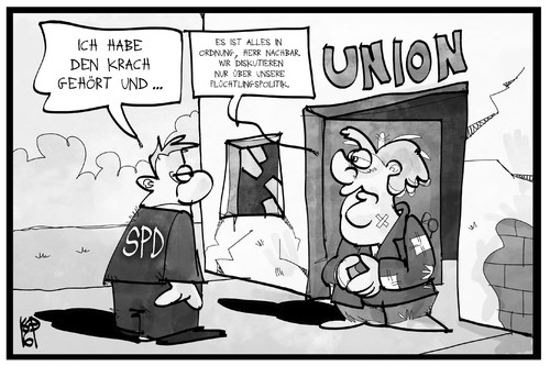 Streit in der Union Streit in der Union