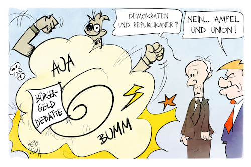 Streit um das Bürgergeld Streit um das Bürgergeld