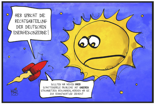 Cartoon: Stromnetz (medium) by Kostas Koufogiorgos tagged karikatur,koufogiorgos,illustration,cartoon,strom,energie,sonne,konzern,jurist,sonnenfinsternis,natur,solarenergie,stromnetz,wirtschaft,rakete,weltraum,karikatur,koufogiorgos,illustration,cartoon,strom,energie,sonne,konzern,jurist,sonnenfinsternis,natur,solarenergie,stromnetz,wirtschaft,rakete,weltraum