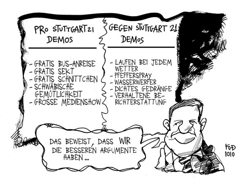 Stuttgart 21-Demos Stuttgart 21-Demos