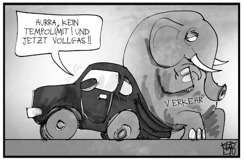 Cartoon: Tempolimit (medium) by Kostas Koufogiorgos tagged karikatur,koufogiorgos,illustration,cartoon,brexit,tempolimit,fahren,auto,verkehr,mobilität,elefant,karikatur,koufogiorgos,illustration,cartoon,brexit,tempolimit,fahren,auto,verkehr,mobilität,elefant