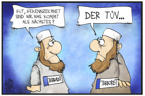 Terroristen-Kennzeichnung Terroristen-Kennzeichnung
