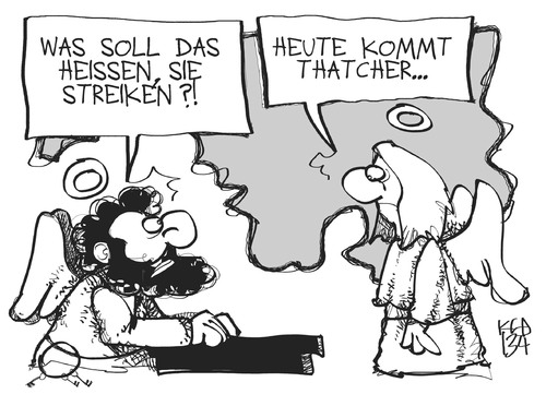 Thatcher kommt! Thatcher kommt!
