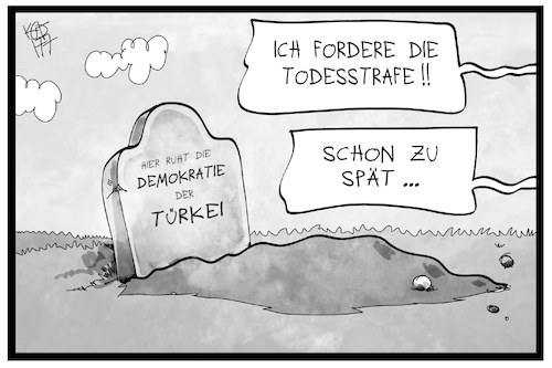 Todesstrafe für die Türkei Todesstrafe für die Türkei