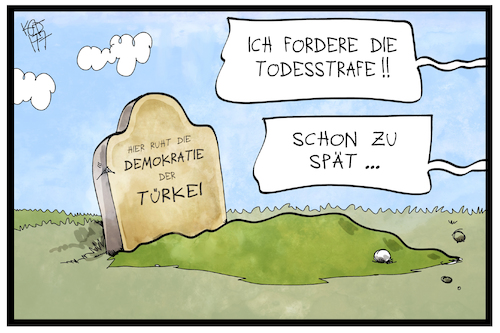 Todesstrafe für die Türkei Todesstrafe für die Türkei