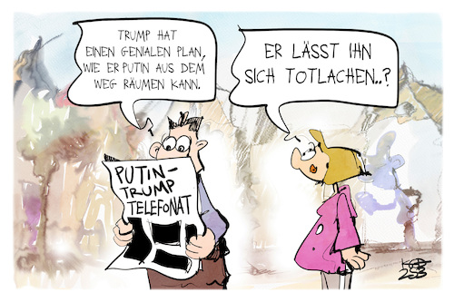 Trump-Putin-Telefonat Trump-Putin-Telefonat