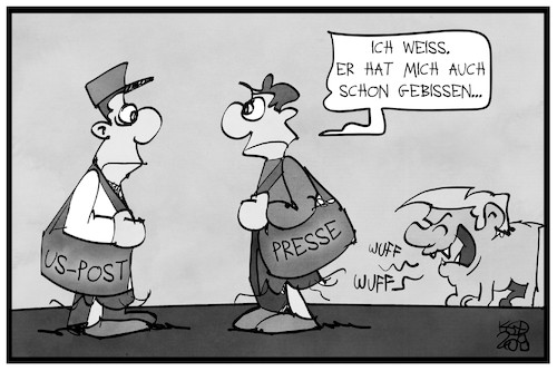 Trump droht Trump droht