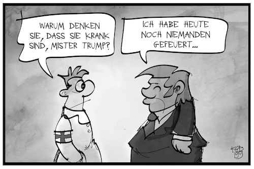 Trump feuert Trump feuert