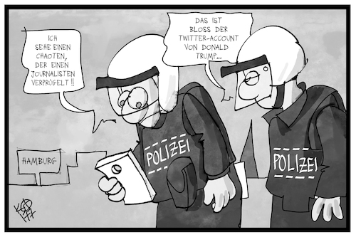 Trump gewalttätig Trump gewalttätig