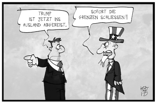 Trump im Ausland