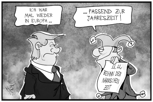 Trump in Europa Trump in Europa