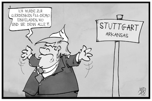 Trump in Stuttgart Trump in Stuttgart