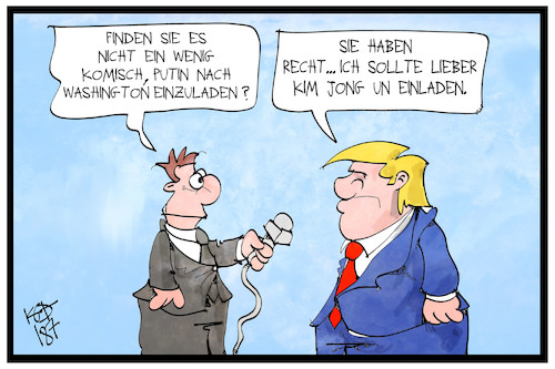 Trump lädt ein