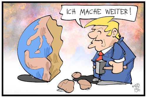 Trump macht weiter Trump macht weiter