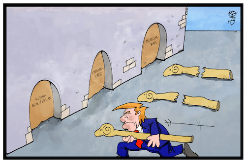 Trump regiert per Dekret Trump regiert per Dekret