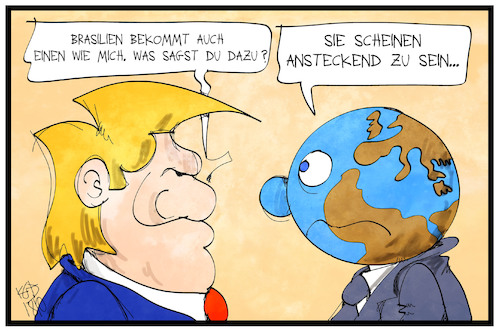 Trump und Bolsonaro Trump und Bolsonaro