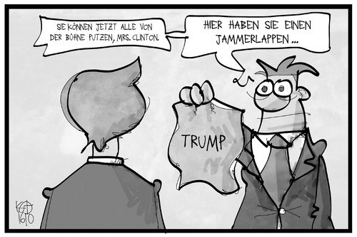 Trump und Clinton