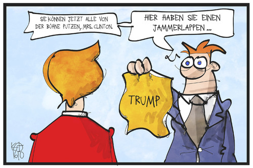 Trump und Clinton Trump und Clinton