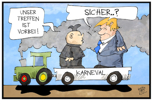Trump und Kim Trump und Kim