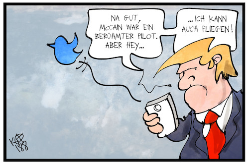 Trump und McCain