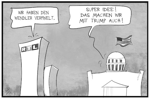 Trump und Wendler Trump und Wendler