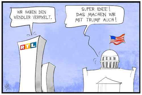 Trump und Wendler Trump und Wendler