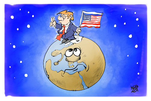 Trump will die ganze Welt Trump will die ganze Welt