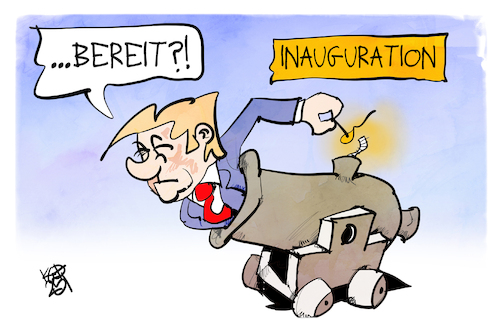 Trumps Amtseinführung Trumps Amtseinführung