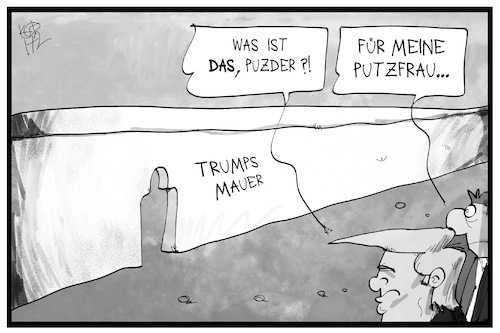Trumps Mauer Trumps Mauer