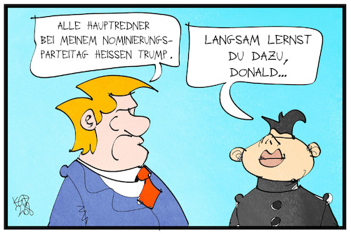 Trumps Parteitag Trumps Parteitag