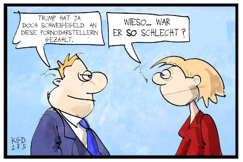 Trumps Schweigegeld Trumps Schweigegeld