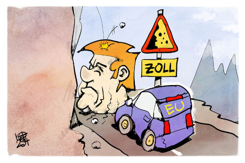 Trumps Zoll-Blockade Trumps Zoll-Blockade