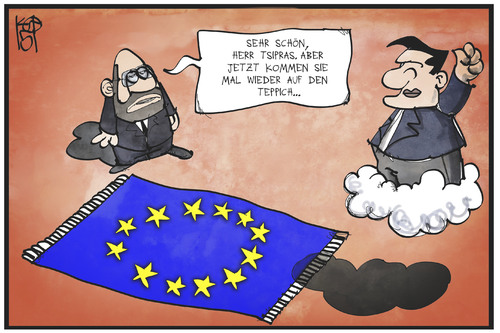Tsipras hebt ab Tsipras hebt ab