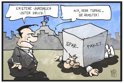 Tsipras unter Druck Tsipras unter Druck