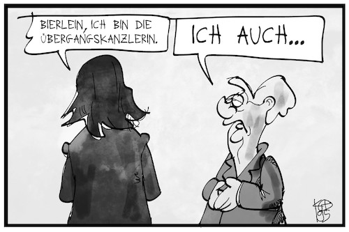 Übergangskanzlerin Übergangskanzlerin