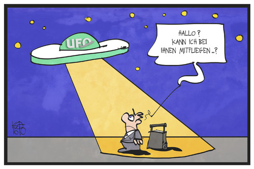 Cartoon: UFO-Streik bei Eurowings (medium) by Kostas Koufogiorgos tagged karikatur,koufogiorgos,illustration,cartoon,ufo,streik,flugbegleiter,passagier,fluggast,fliegen,arbeitskampf,eurowings,karikatur,koufogiorgos,illustration,cartoon,ufo,streik,flugbegleiter,passagier,fluggast,fliegen,arbeitskampf,eurowings