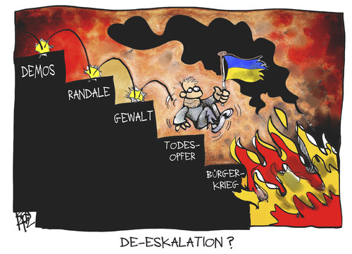 Ukrainische De-Eskalation Ukrainische De-Eskalation