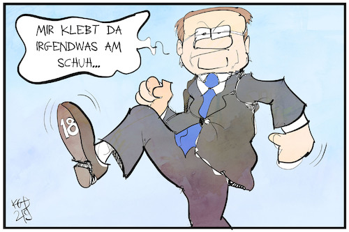 Cartoon: Umfragewerte CDU (medium) by Kostas Koufogiorgos tagged karikatur,koufogiorgos,illustration,cartoon,wahlkampf,cdu,laschet,strategie,umfrage,karikatur,koufogiorgos,illustration,cartoon,wahlkampf,cdu,laschet,strategie,umfrage