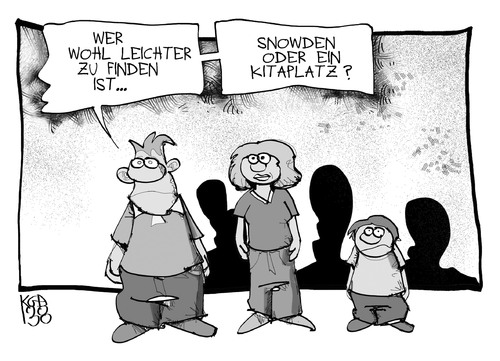 Cartoon: Unauffindabr (medium) by Kostas Koufogiorgos tagged kita,snowden,familie,eltern,kind,nsa,whistleblower,suche,agent,usa,prism,karikatur,koufogiorgos,kita,snowden,familie,eltern,kind,nsa,whistleblower,suche,agent,usa,prism,karikatur,koufogiorgos