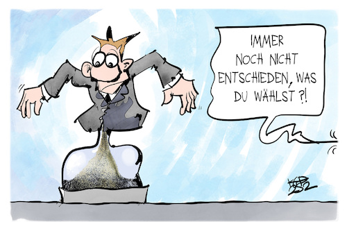 Unentschiedene Wähler Unentschiedene Wähler