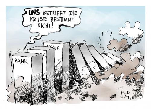 Cartoon: UNS betrifft es sicher nicht... (medium) by Kostas Koufogiorgos tagged finanzkrise,finanzmarkt,usa,wirtschaft,rezession,europäische,zentralbank,ezb,leitzins,bank,of,america,lehman,brothers,konkurs,bankrott,merill,lynch,kostas,koufogiorgos,krise,finanzkrise,finanzen,banken,bank,geld,bankensterben,aussterben,fusion,wirtschaftskrise,wirtschaft,kredite,kredit,wall street,friedhof,finanzmarkt,lehman brothers,finanzinstitut,institut,bank of america,deutsche bank,credit suisse,ubs,barclays,morgan stanley,citibank,goldman sachs,jpmorgan,merrill lynch,hilfe,sterben,untergang,katastrophe,notenbank,usa,wall,street,lehman,brothers,of,america,deutsche,credit,suisse,morgan,stanley,goldman,sachs,merrill,lynch,pleite,zentralbank,rezession,konkurs,bankrott