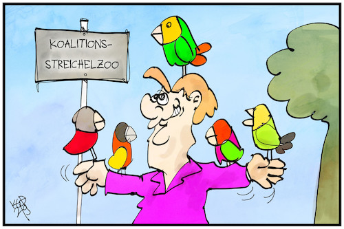 Unter bunten Koalitionsvögeln Unter bunten Koalitionsvögeln