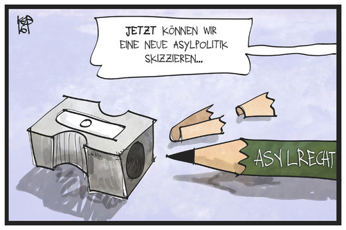 Verschärftes Asylrecht