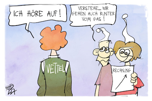 Vettel geht vom Gas Vettel geht vom Gas