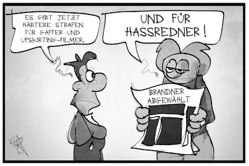 Von Gaffern und Hassrednern